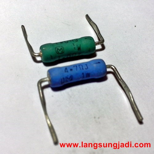 15k 1W Panasonic metal oxide film resistor (green)